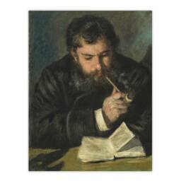 "Artery8 Claude Monet Portrait Renoir Vintage Wall Art Print Poster - Size: W12"" x H16""" - thumbnail 1