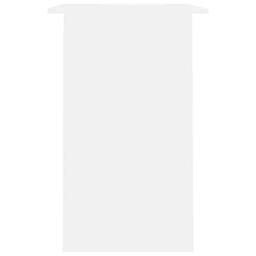 Berkfield Home Modern Desk White 90x50x74 cm Engineered Wood - Size: 90 x 50 x 74 cm - thumbnail 5