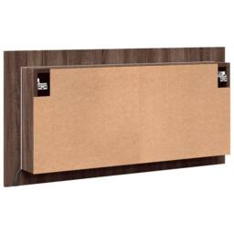 Berkfield Home LED Bathroom Mirror Cabinet Brown Oak 90x12x45 cm Acrylic - Size: 90 x 12 x 45 cm - thumbnail 9