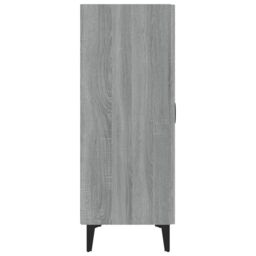 Berkfield Home Sideboard Grey Sonoma 70x34x90 cm Engineered Wood - Size: 70 x 34 x 90 cm - thumbnail 5