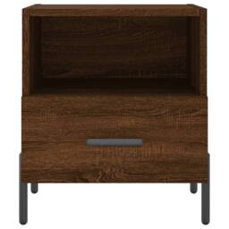 Berkfield Home Modern Bedside Cabinets 2 pcs Brown Oak 40x35x47.5 cm Engineered Wood - thumbnail 7