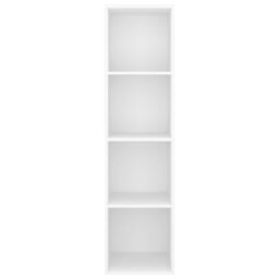 Berkfield Home Wall-mounted TV Cabinet White 37x37x142.5 cm Engineered Wood - thumbnail 4