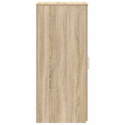 Berkfield Home Storage Cabinet Sonoma Oak 40x45x103.5 cm Engineered Wood in Light Tan - thumbnail 6
