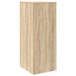 Berkfield Home Storage Cabinet Sonoma Oak 40x45x103.5 cm Engineered Wood in Light Tan - thumbnail 7