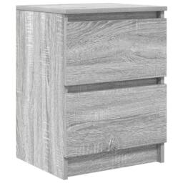 Berkfield Home TV Cabinet Grey Sonoma 40x35x54 cm Engineered Wood - Size: 40 x 35 x 54 cm - thumbnail 1