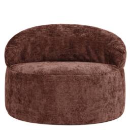 icon Orb Accent Chair Woven Chenille in Burgundy - thumbnail 4