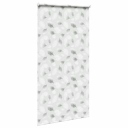 Berkfield Home Shower Roller Blind 140x240 cm Fabric Width 136 cm in Grey - thumbnail 4