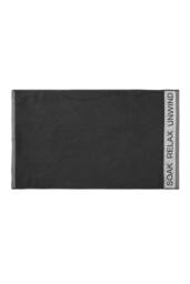 Catherine Lansfield 'Relax & Unwind' Towel in Black - Size: Bath Sheet - thumbnail 4