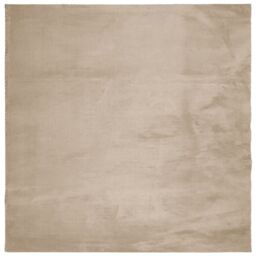 Berkfield Home Rug HUARTE Short Pile Soft & Washable Sand 160x160 cm in Brown - Size: Medium - thumbnail 2