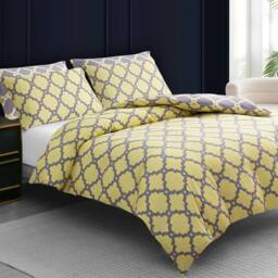 Grace Luxury Hypoallergenic Duvet Cover Super King Size with Pillowcases - Size: Single - thumbnail 4