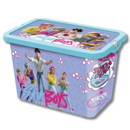 KPop Demon Hunters Set Of 3 Storage Boxes in Purple - thumbnail 2