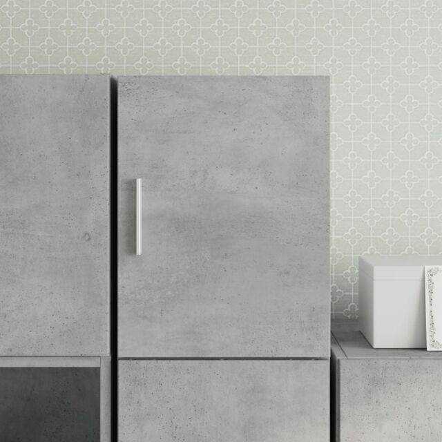 Berkfield Home Wall Cabinet Concrete Grey 30x42.5x40 cm Engineered Wood - image 1