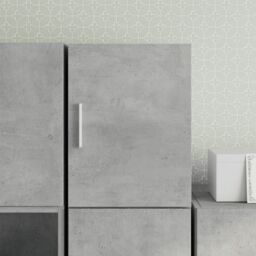Berkfield Home Wall Cabinet Concrete Grey 30x42.5x40 cm Engineered Wood - thumbnail 1