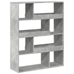 Berkfield Home Room Divider Concrete Grey 100x33x125.5 cm Engineered Wood