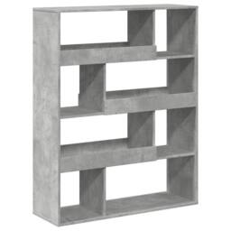 Berkfield Home Room Divider Concrete Grey 100x33x125.5 cm Engineered Wood - thumbnail 6