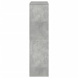 Berkfield Home Room Divider Concrete Grey 100x33x125.5 cm Engineered Wood - thumbnail 5