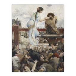"Artery8 Luc Olivier Merson A Tear For a Drop of Water Wall Art Print - Size: W12"" x H16""" - thumbnail 1