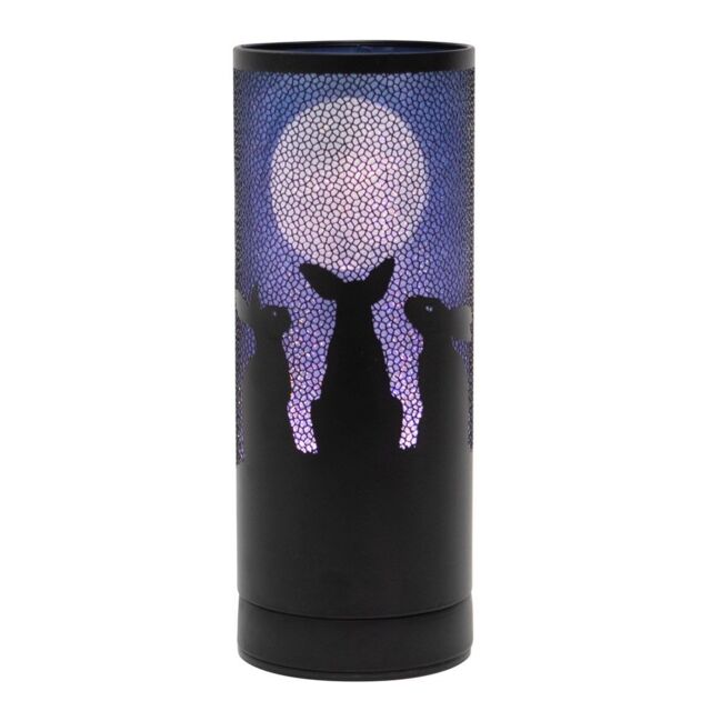 Lisa Parker Moon Gazing Hares Aroma Lamp in Black - image 1