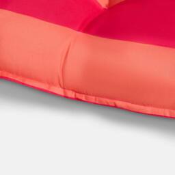 OHS Stripe 2 Seater Outdoor Bench Cushion Garden Furniture Seat in Orange - thumbnail 6