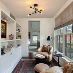 COMELY Ceiling Lights, 4 Lights Sputnik Chandeliers, Black Vintage Pendant - thumbnail 2