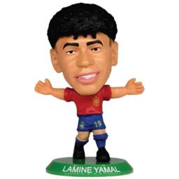 Spain Lamine Yamal SoccerStarz Football Figurine in Red - thumbnail 1
