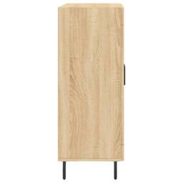 Berkfield Home Sideboard Sonoma Oak 69.5x34x90 cm Engineered Wood in Light Tan - thumbnail 7