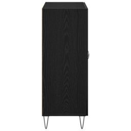 Berkfield Home Sideboard Black Oak 69, 5x34x90 cm Engineered Wood - Size: 5 x 34 x 90 cm - thumbnail 8