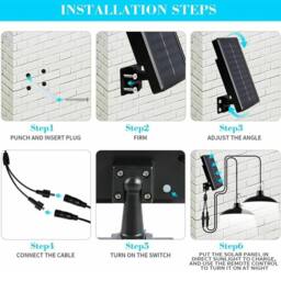 KORVIXA 2pcs 2Heads LED Solar Powered Pendant Hanging Light in Black - thumbnail 4