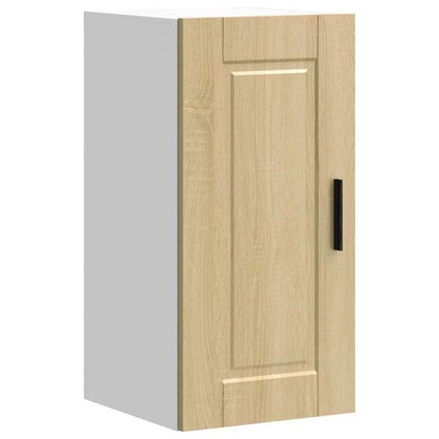 Berkfield Home Kitchen Wall Cabinet¬†Porto Sonoma Oak Engineered Wood in Brown - image 1