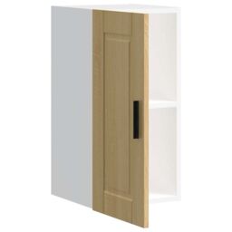 Berkfield Home Kitchen Wall Cabinet¬†Porto Sonoma Oak Engineered Wood in Brown - thumbnail 5