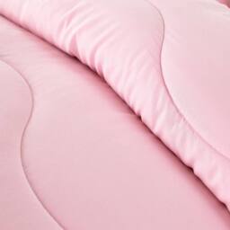 Casa Bonita Duvet with Integrated Soft Cover, Machine Washable, Non-Allergenic in Pink - Size: Single - thumbnail 2