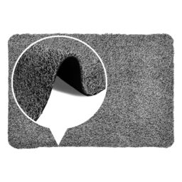 JVL Kensington Machine Washable Barrier Doormat 60x90cm Grey - Size: 60 cm x 90 cm - thumbnail 8