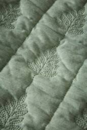 Pineapple Elephant 'Tamba Leaf' Pinsonic Quilted Oxford Pillowcase Pair in Green - thumbnail 3