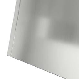Berkfield Home Plant Stand Galvanised steel 40 x 40 x 101 cm Planters in Grey - thumbnail 9
