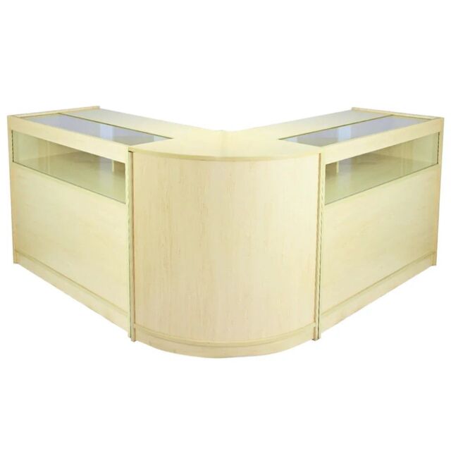 Monstershop Fusion Maple Shop Counter & Retail Display Set in Beige - image 1