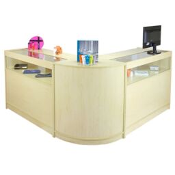 Monstershop Fusion Maple Shop Counter & Retail Display Set in Beige - thumbnail 2