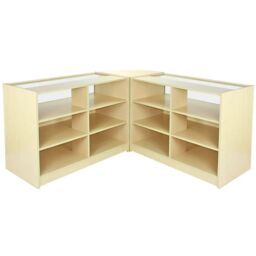 Monstershop Fusion Maple Shop Counter & Retail Display Set in Beige - thumbnail 3