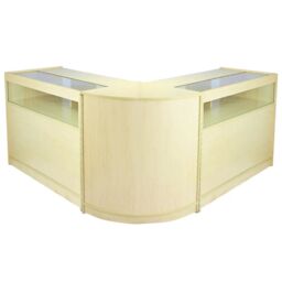 Monstershop Fusion Maple Shop Counter & Retail Display Set in Beige - thumbnail 1