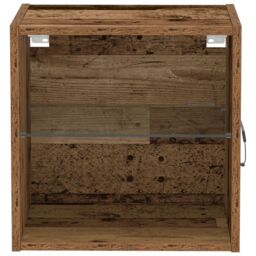 Berkfield Home Floating Shelf Old Wood 40x28, 5x40 cm Engineered Wood in Brown - thumbnail 5