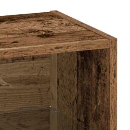 Berkfield Home Floating Shelf Old Wood 40x28, 5x40 cm Engineered Wood in Brown - thumbnail 8