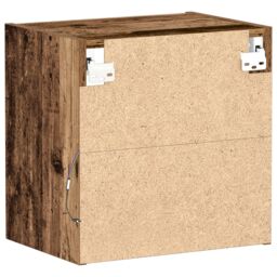 Berkfield Home Floating Shelf Old Wood 40x28, 5x40 cm Engineered Wood in Brown - thumbnail 7