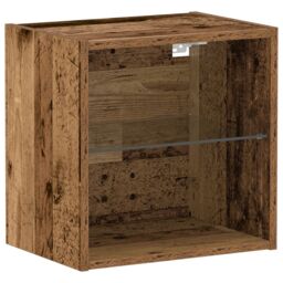 Berkfield Home Floating Shelf Old Wood 40x28, 5x40 cm Engineered Wood in Brown - thumbnail 2