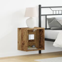 Berkfield Home Floating Shelf Old Wood 40x28, 5x40 cm Engineered Wood in Brown - thumbnail 1