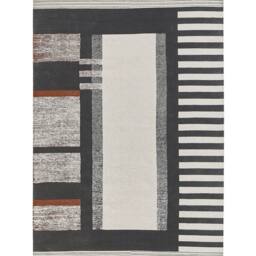 Wyld and Coco Nordic Handwoven Multicolour Cotton Rug 140 x 200 cm - Size: 140 cm x 200 cm - thumbnail 2