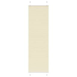 Berkfield Home Pleated Blind Cream 60x200 cm Fabric Width 59.4 cm Polyester - thumbnail 2