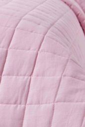 Homescapes Cotton Quilted Reversible Bedspread in Pink - Size: King - thumbnail 5