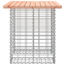 Berkfield Home Garden Bench Gabion Design 100x70x72 cm Solid Wood Douglas in Brown - Size: 100 x 70 x 72 cm - thumbnail 4