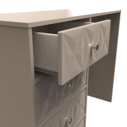 Ready Assembled 2 U Toledo 4 Drawer Vanity (Ready Assembled) in Light Brown - thumbnail 5