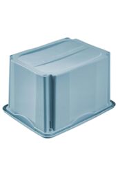 Keeeper Blue Turn Around Stacking Box 30 Litre With Lid - Set Of 2 - thumbnail 3