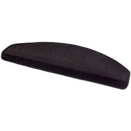 THE RUGS Modern Plain Rug Uni Colours Short Pile Polypropylene Area Rug in Black - Size: 80 cm x 150 cm - thumbnail 8